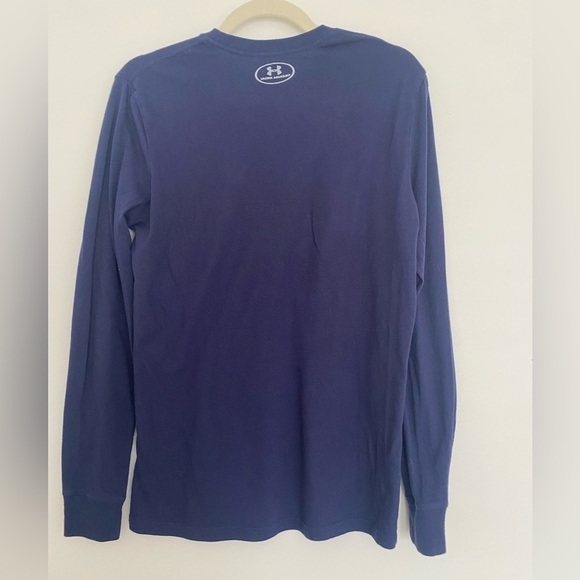 Under Armour Penn‎ State Long Sleeve Shirt Size Small Nittany Lions Navy Logo - Picture 3 of 10